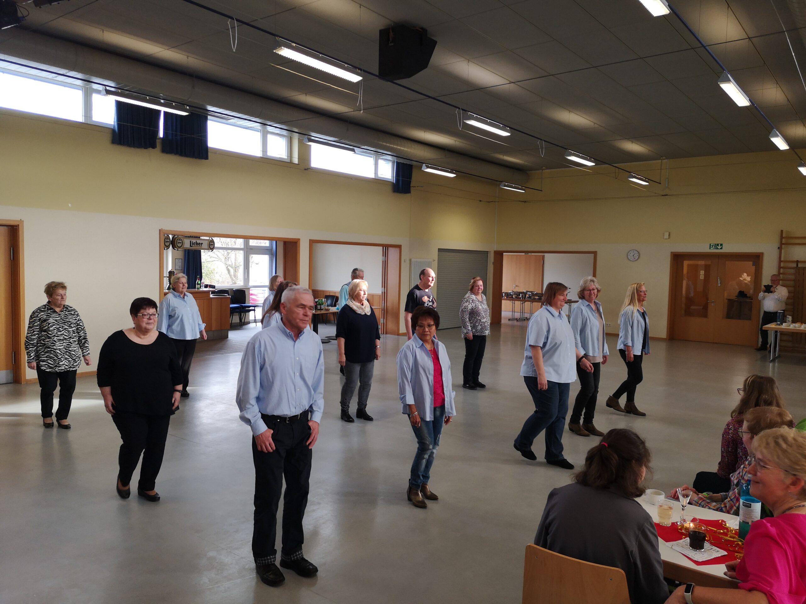 Linedancevorführung